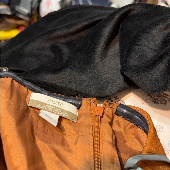 Muse Boston Proper Jewel Halter Sheath Dress, Sz 8 - Picture 7 of 9